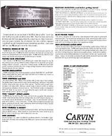 Carvin v3 manual pdf